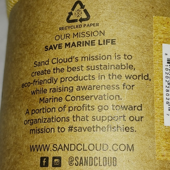 Organic Cotton Sand Cloud Beach Towel Thin Lightweight Lotus Mural - Picture 5 of 9